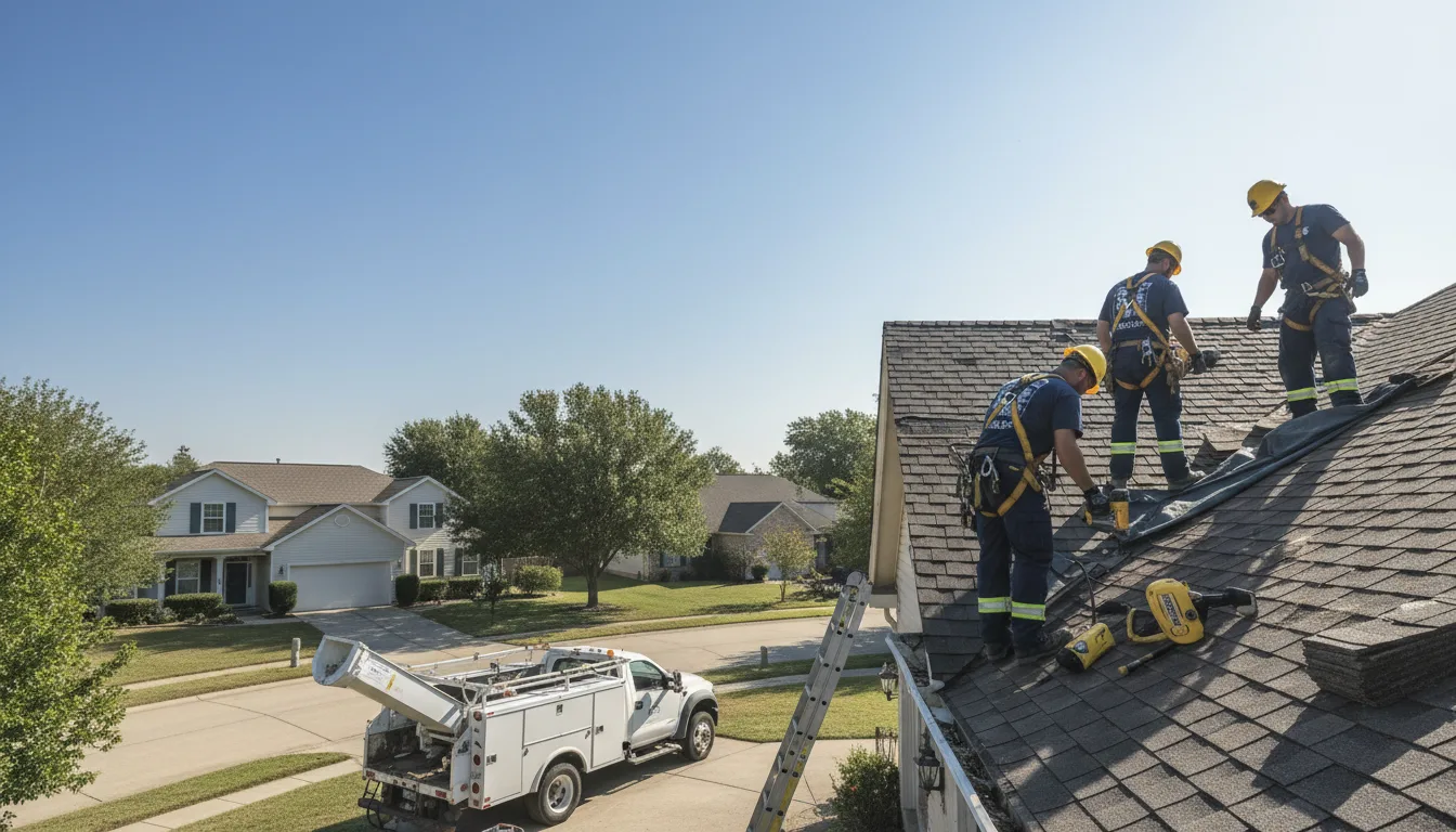 Emergency Roof Repair in Blum, TX near me